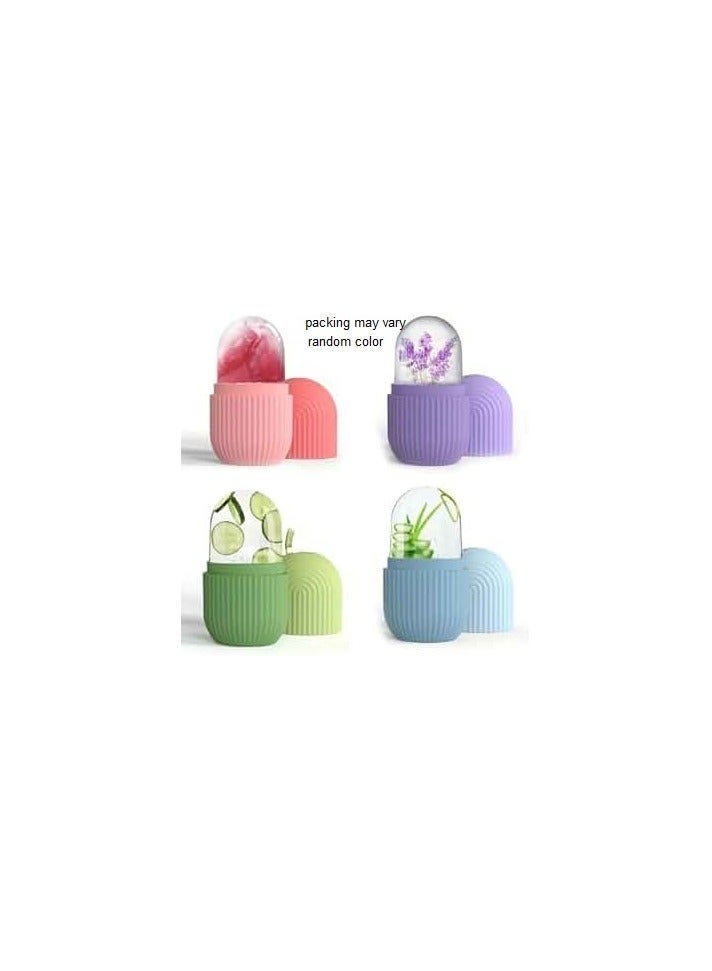 Silicone Facial Massager Tool Can Be Filled With Natural Ingredients Random Color - Image 1